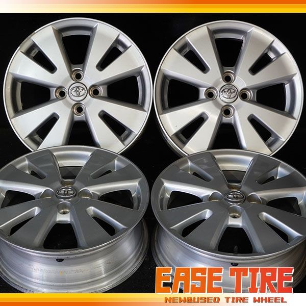 トヨタ ラクティス 純正 16×5.5J 39 100 4H 平座 4本 ポルテ スペイド等 スタッドレス用に