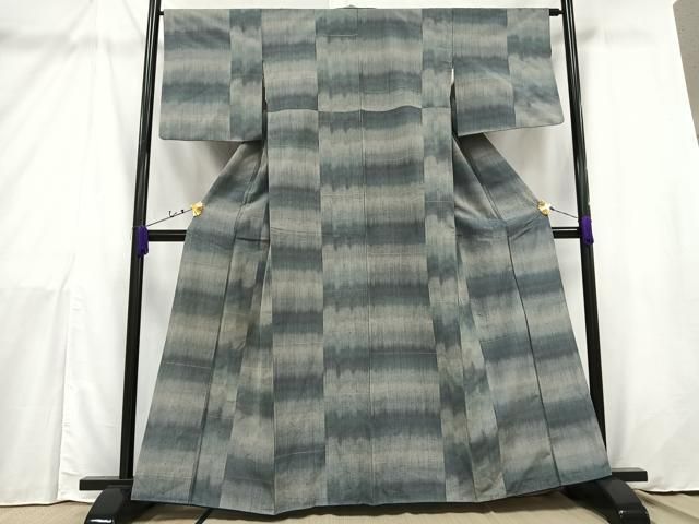 平和屋着物□上質な紬 霞文 正絹 逸品 AAAX6452mf - メルカリ 