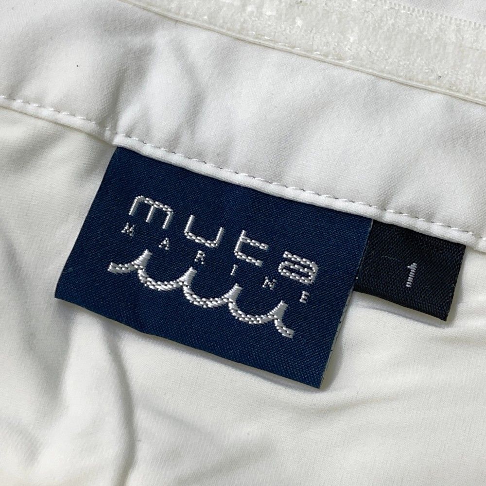 サイズ：1 MUTA MARINE ムータマリン インナー付 スカート ホワイト系