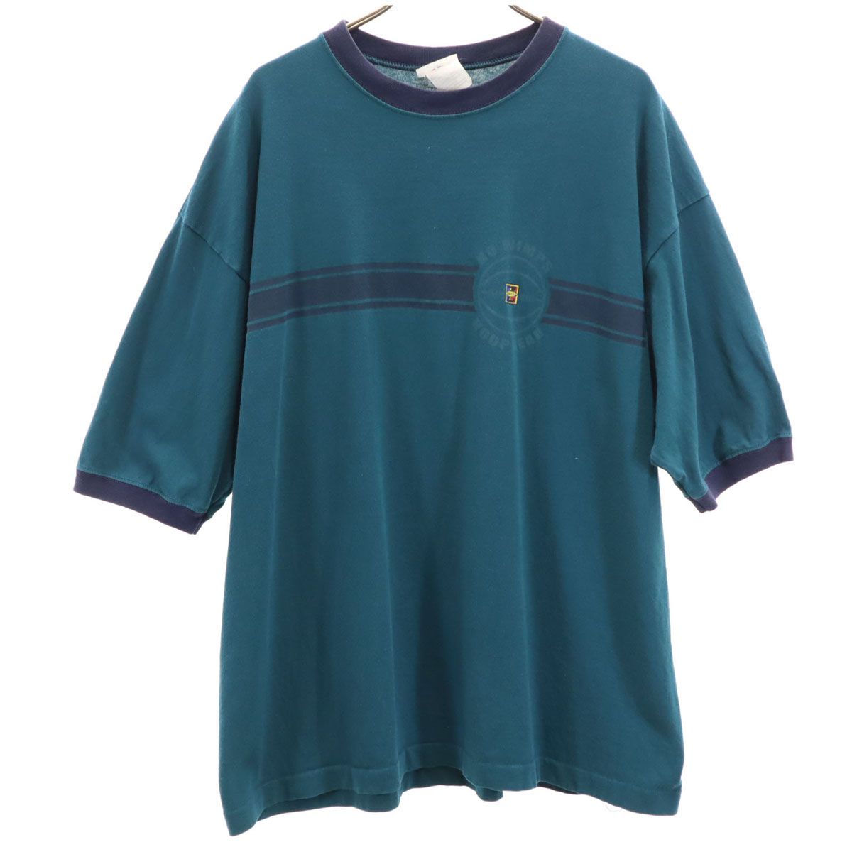JERZEES ジャージーズ 90s USA製 オールド 半袖 リンガー Tシャツ XL 