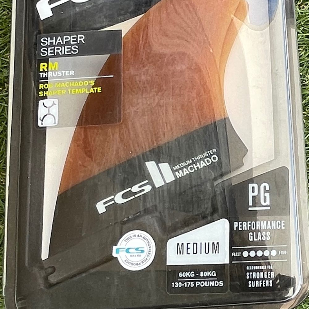 FCS2フィン(シェーパーシリーズ ) FCS2ボックス用 MACHADO TRI KEEL