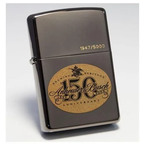 ZIPPO バドワイザー 150周年記念ロゴ 20145 2002年製 ジッポー ZIPPO バドワイザー 150周年記念ロゴ 20145 2002年製 ジッポー