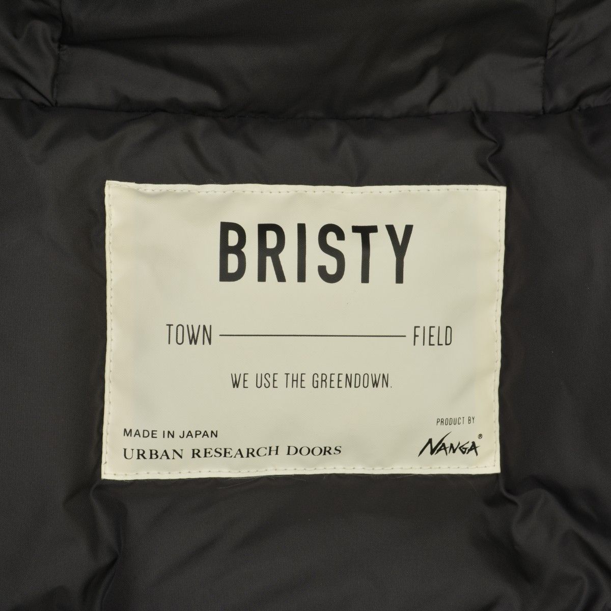 NANGA×URBANRESEARCHDOORS】DR97-17N017 BRISTYダウンジャケット 