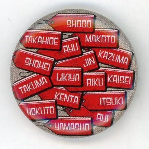 中古】バッジ・ピンズ THE RAMPAGE 缶バッジ ver.2(赤いタグ) 「THE