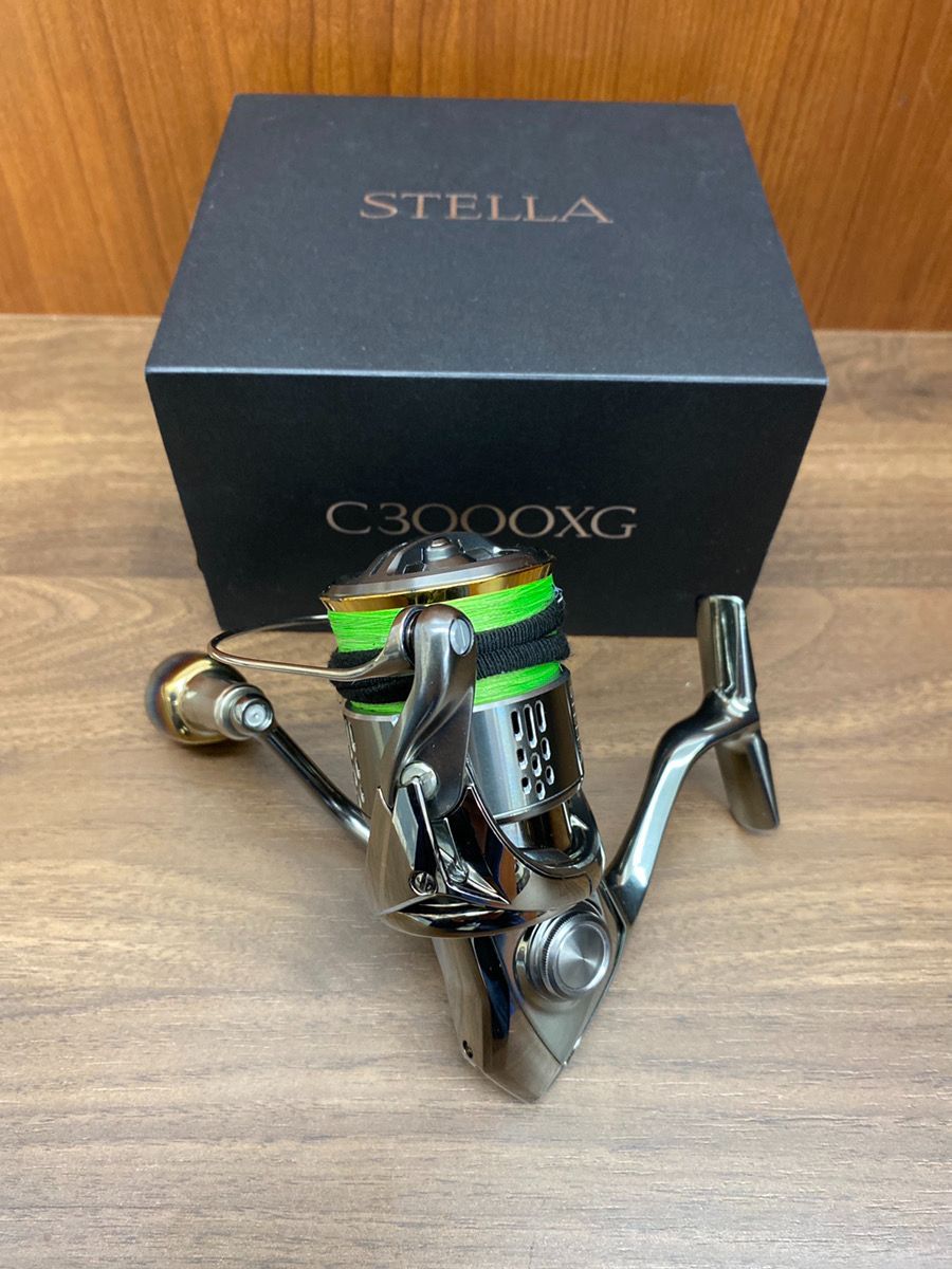 SHIMANO シマノ 18 ステラ C3000XG LIVREハンドル換装