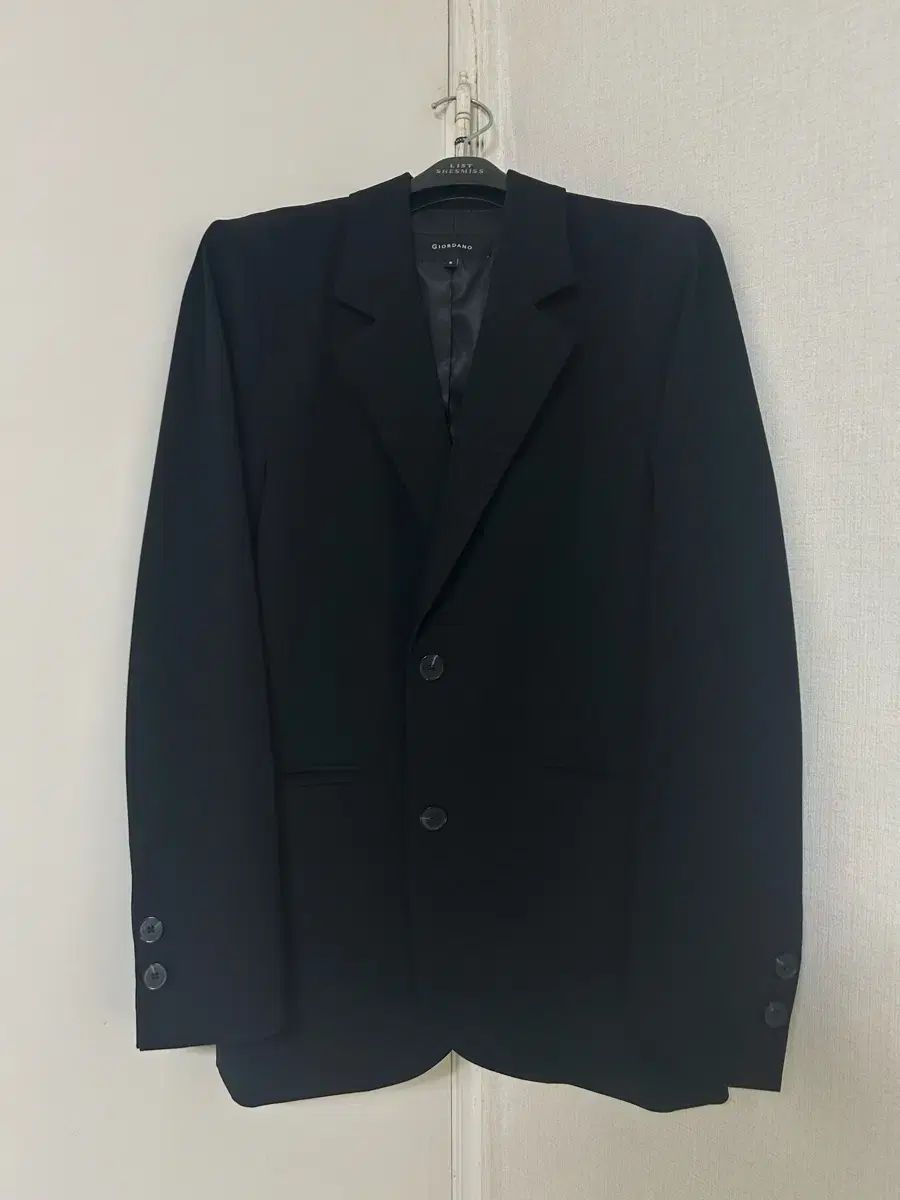GIORDANO ジョルダーノ ブレザー ブラック S