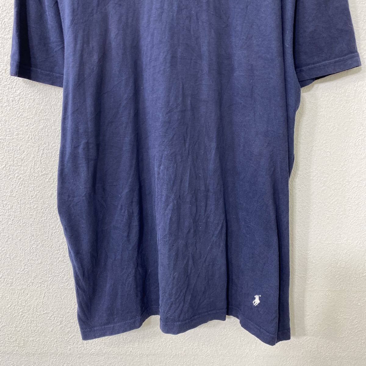 POLO RALPH LAUREN 半袖 ロゴTシャツ L ネイビー ポロラルフ