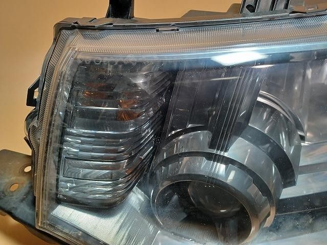 コーティング済 デリカD5 CV5W 左ヘッドランプ・ヘッドライト G ナビ  