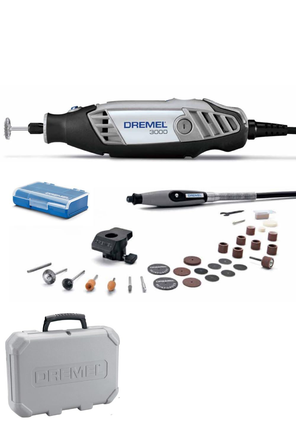 Dremel(ドレメル) ハイスピードロータリーツールセット(60Hz) 3000-2