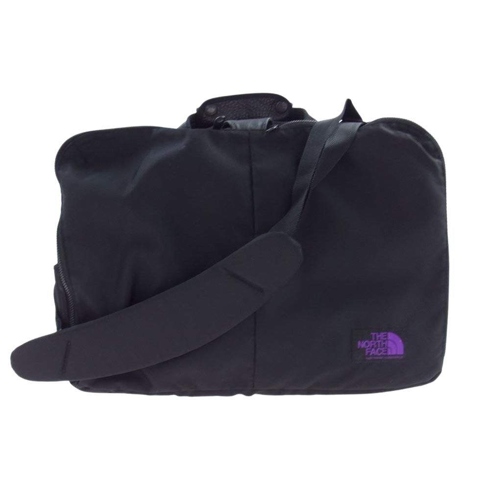 THE NORTH FACE NORTH FACE BACKPACK NN7913N PURPLE LABEL LABEL LIMONTA Nylon 3 Way Bag Limonta Nylon 3 Way Shoulder Bag Briefcase Backpack Black [Used]