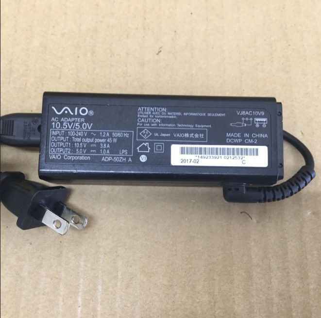 VAIO ACアダプター VJ8AC10V9 10.5V 3.8A 45W 互換 最大53%OFFクーポン