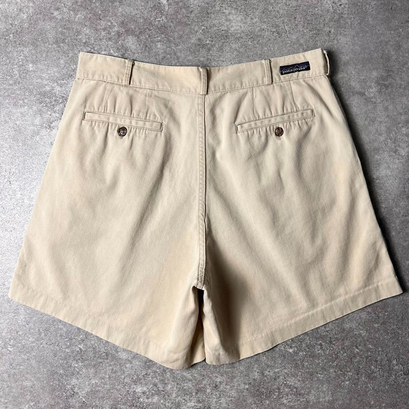 人気のクリスマスアイテムがいっぱい！ 80s デカタグ 香港製 Patagonia コットン ショート パンツ 34 パンツ