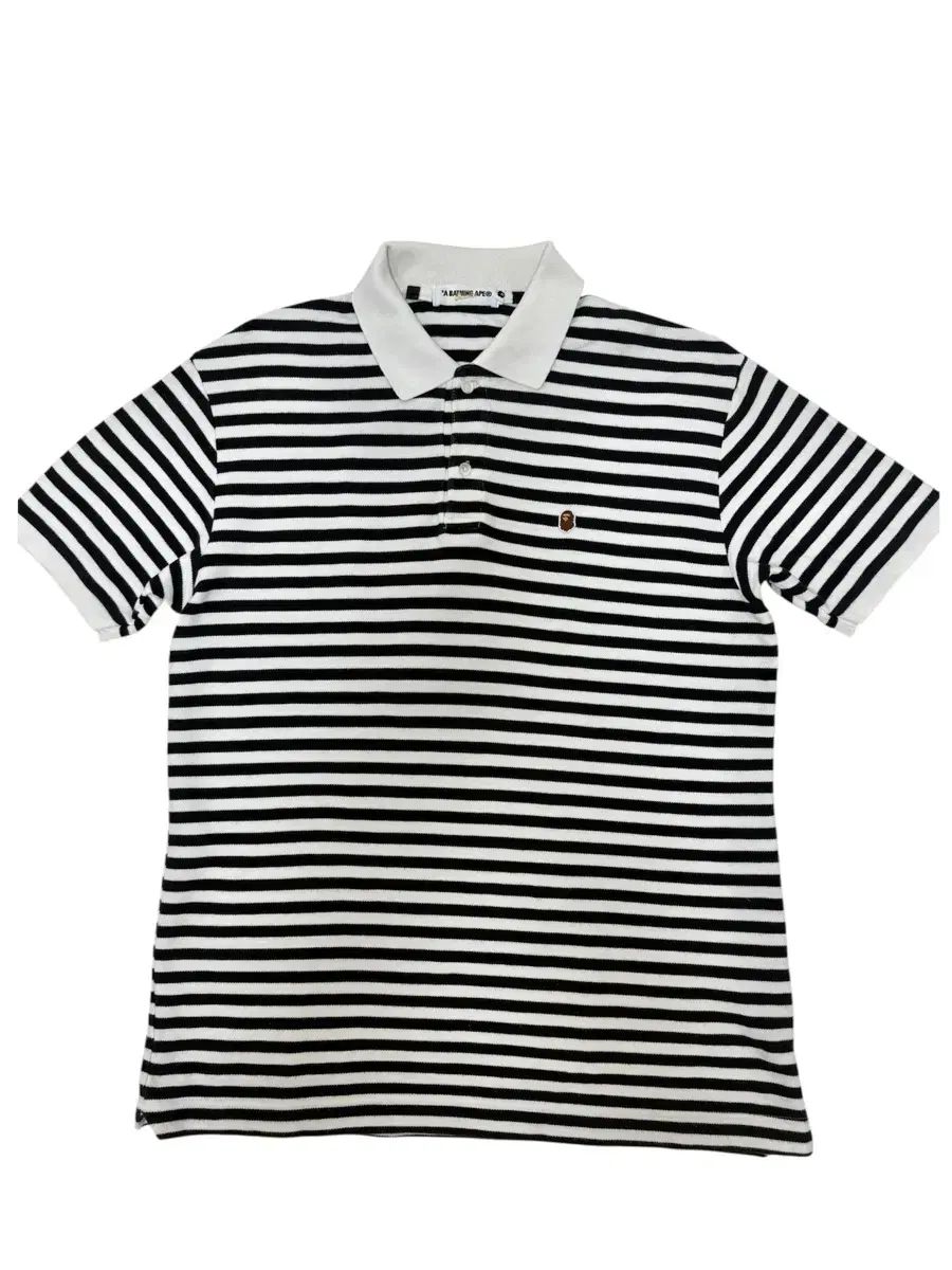 A BATHING APE アベイシングエイプ ストライプ カラーTシャツ