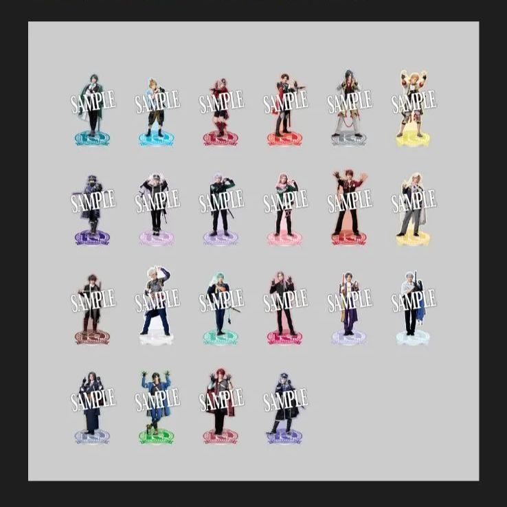 刀ステ　ランダムアクスタ未開封品　5点 刀ミュ ランダムアクスタ B 未開封 5点 - メルカリ