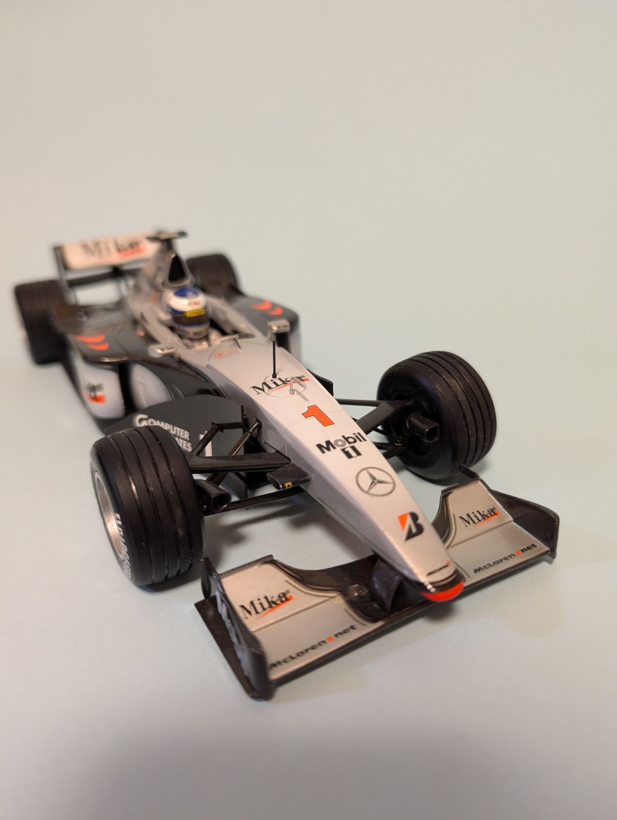 【ミニチャンプス　マクラーレン　MP4-14メルセデス　1999年1/18】 ミニチャンプス PMA 1/18 McLaren マクラーレン MP4/14 1999 M