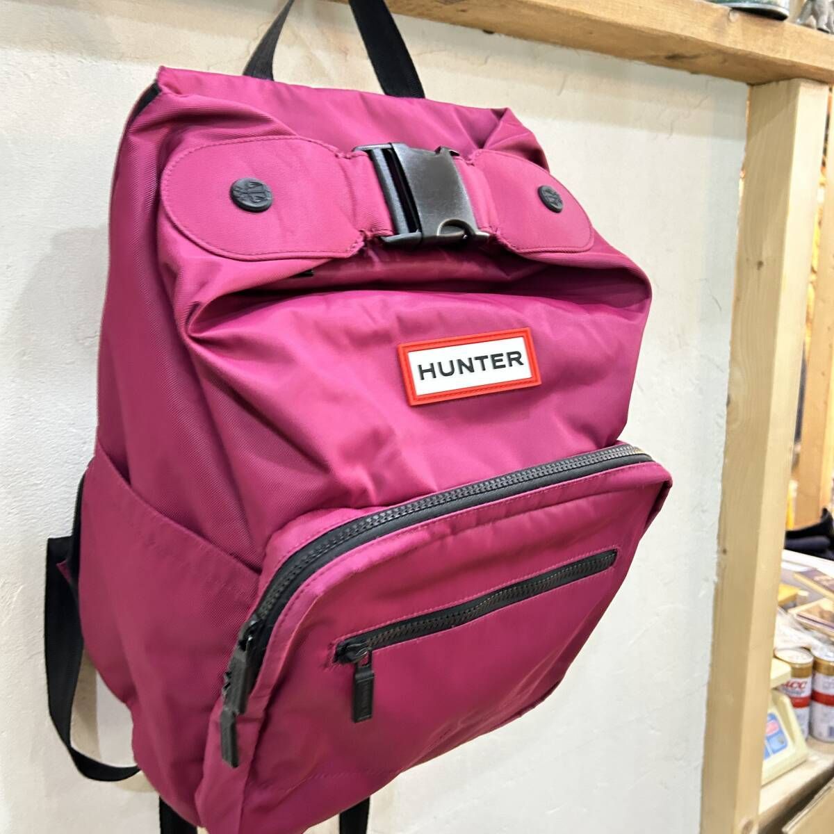 使用数回美品 hunter / ハンター ナイロンパイオニアトップクリップ