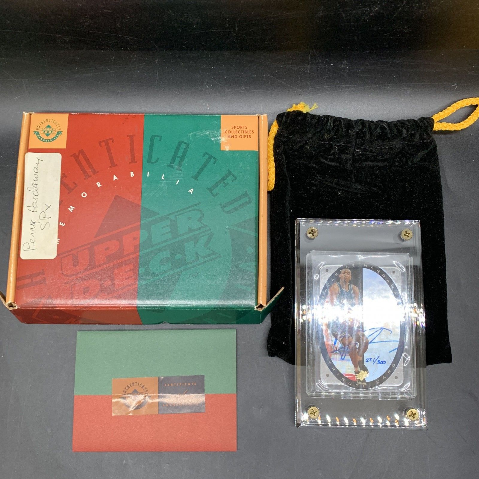 L324 レア 3D Insert 最高 1996 Upper Deck SPX Tribute Anfernee