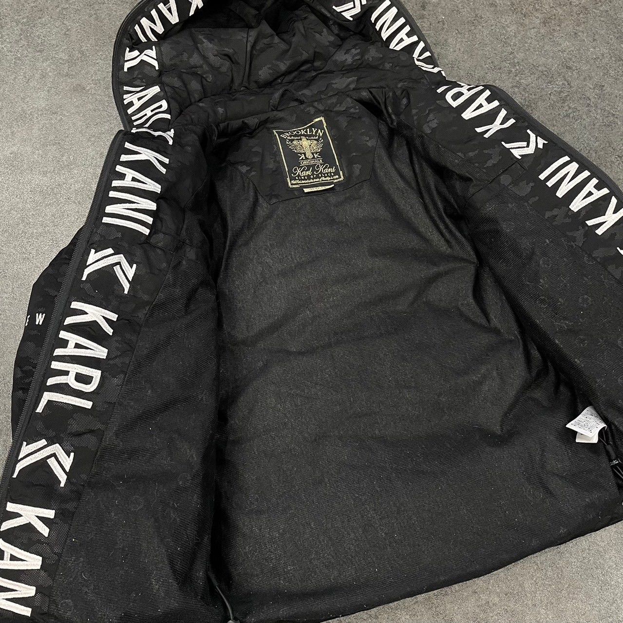 Karl Kani Brooklyn Down Jacket Black カールカナイ ダウンジャケット 