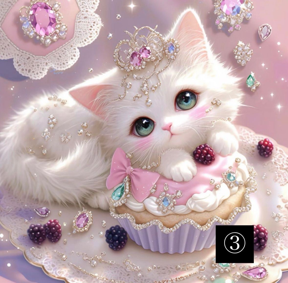 ハンドメイド パネル トートバッグ ポーチ ネコちゃん スイーツ NEXPOTALLINN_EU