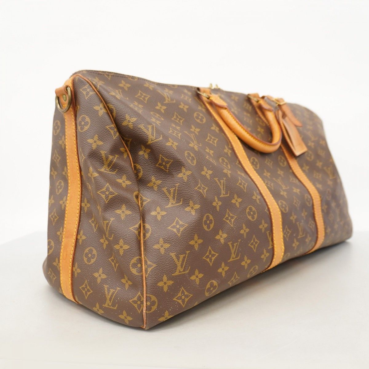 5md4030-h ルイヴィトン ボストンバッグ モノグラム キーポルバンドリエール55 M41414 ブラウン メンズ レディース ユニセックス