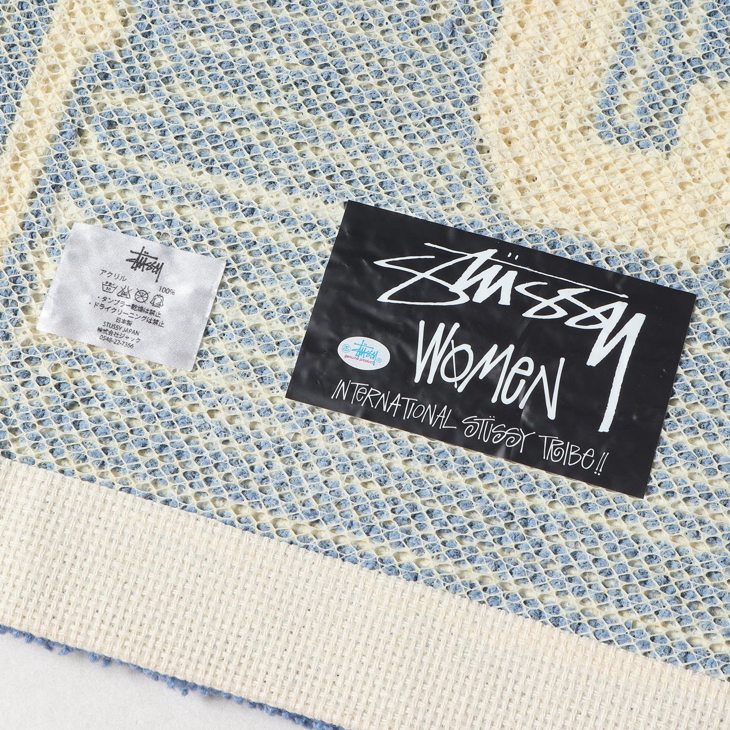 未使用 Stussy × G1950 SSリンク ラグマット 直径25cm