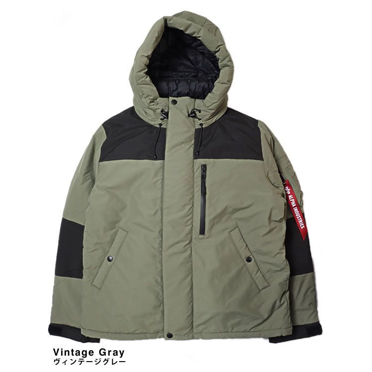 アバハウス　アルファ リモンタ 小松　コラボ　別注　ダウン　中綿　ALPHA Alpha Industries アルファインダストリーズ ダウンジャケット 中綿