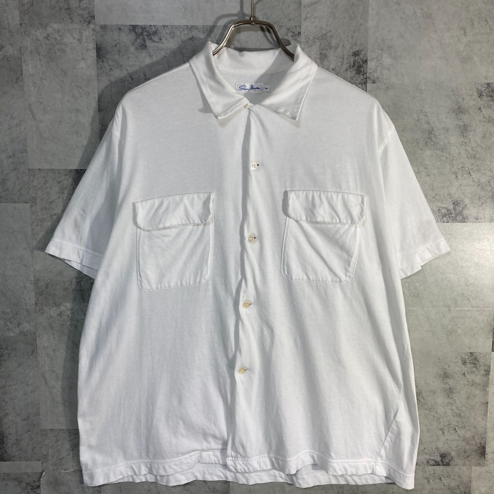 Sans limite半袖シャツ 日本製 Sans Limite サンリミット 半袖 オープンカラーシャツ