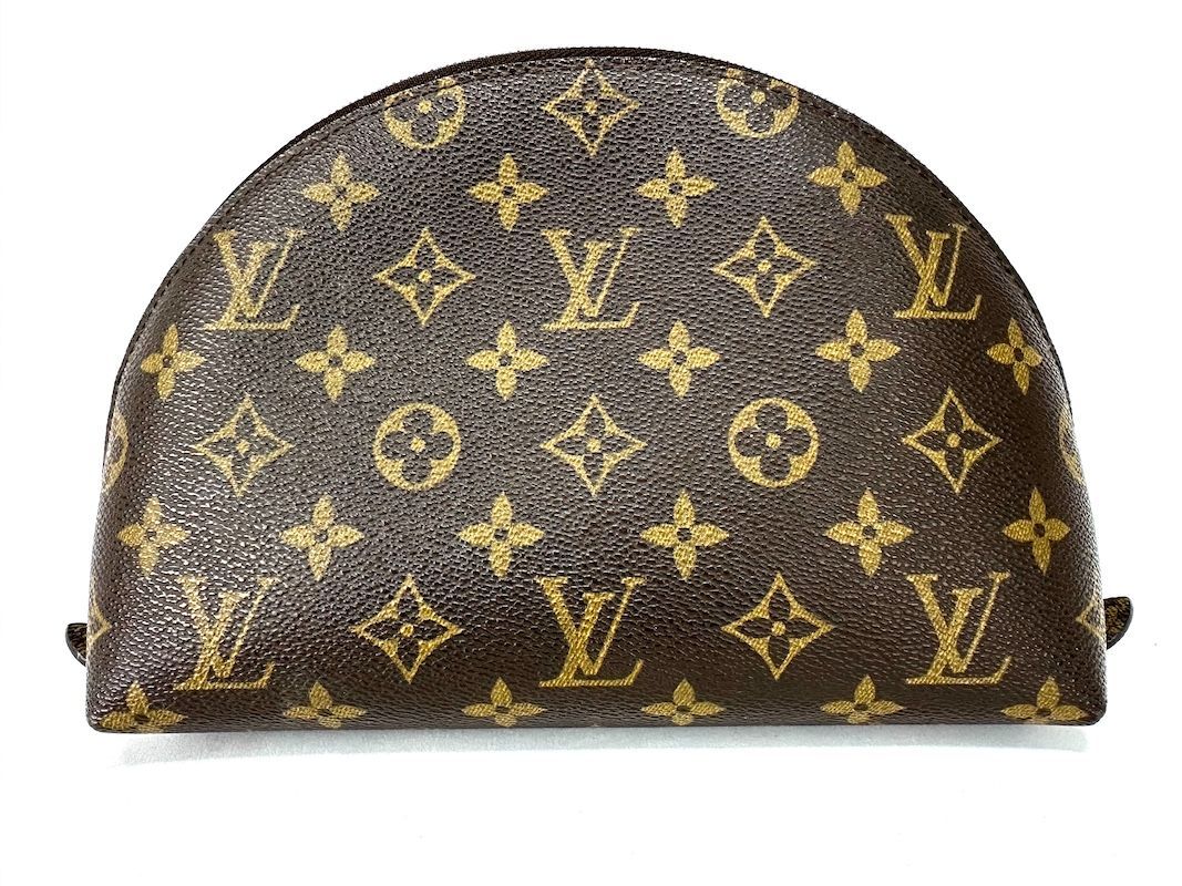 LOUIS VUITTONトゥルース ドゥミロンド ポーチ モンボグラム レザー LOUIS VUITTONトゥルース ドゥミロンド ポーチ モンボグラム レザー