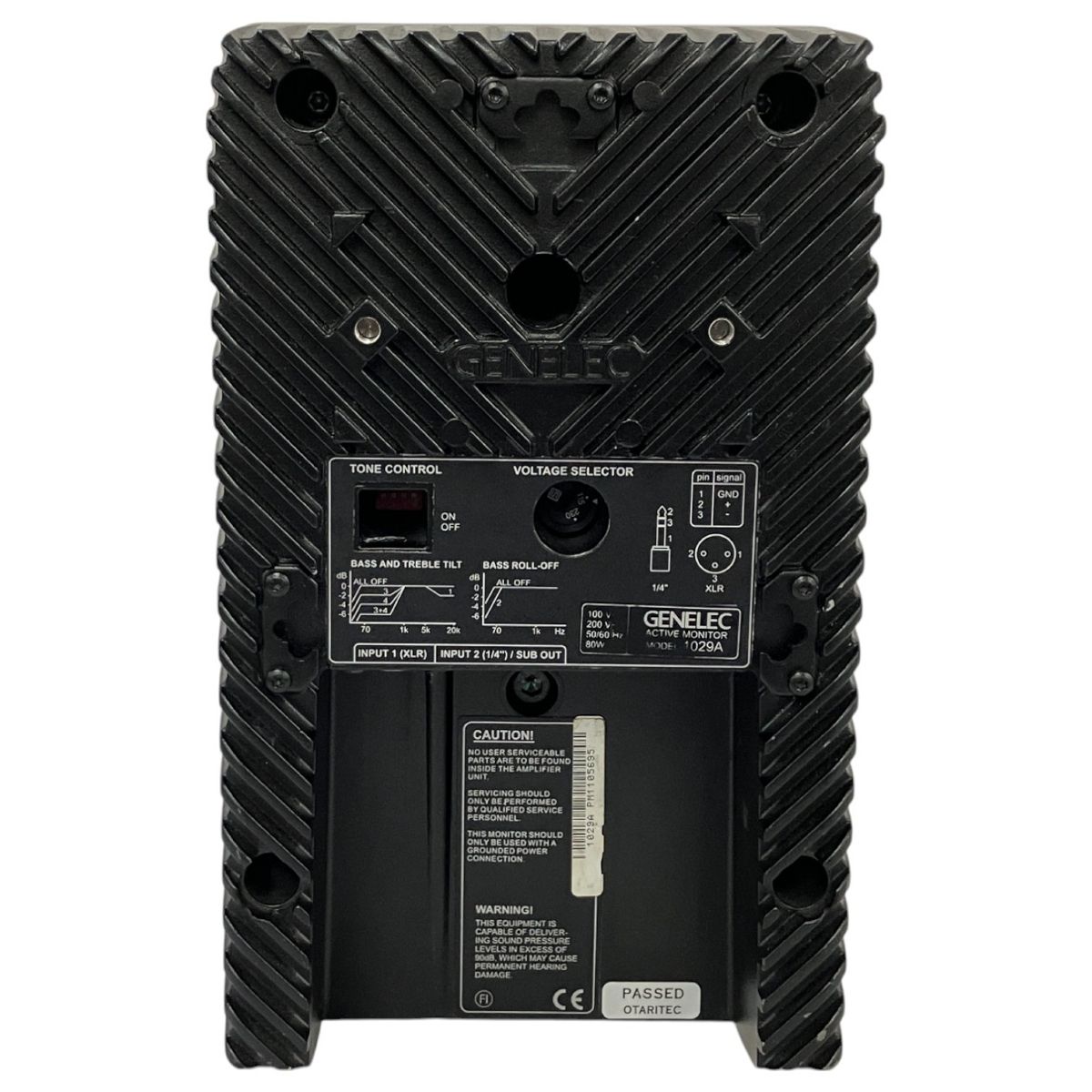 GENELEC ジェネレック 1029A モニター スピーカー 音響機器 オーディオ