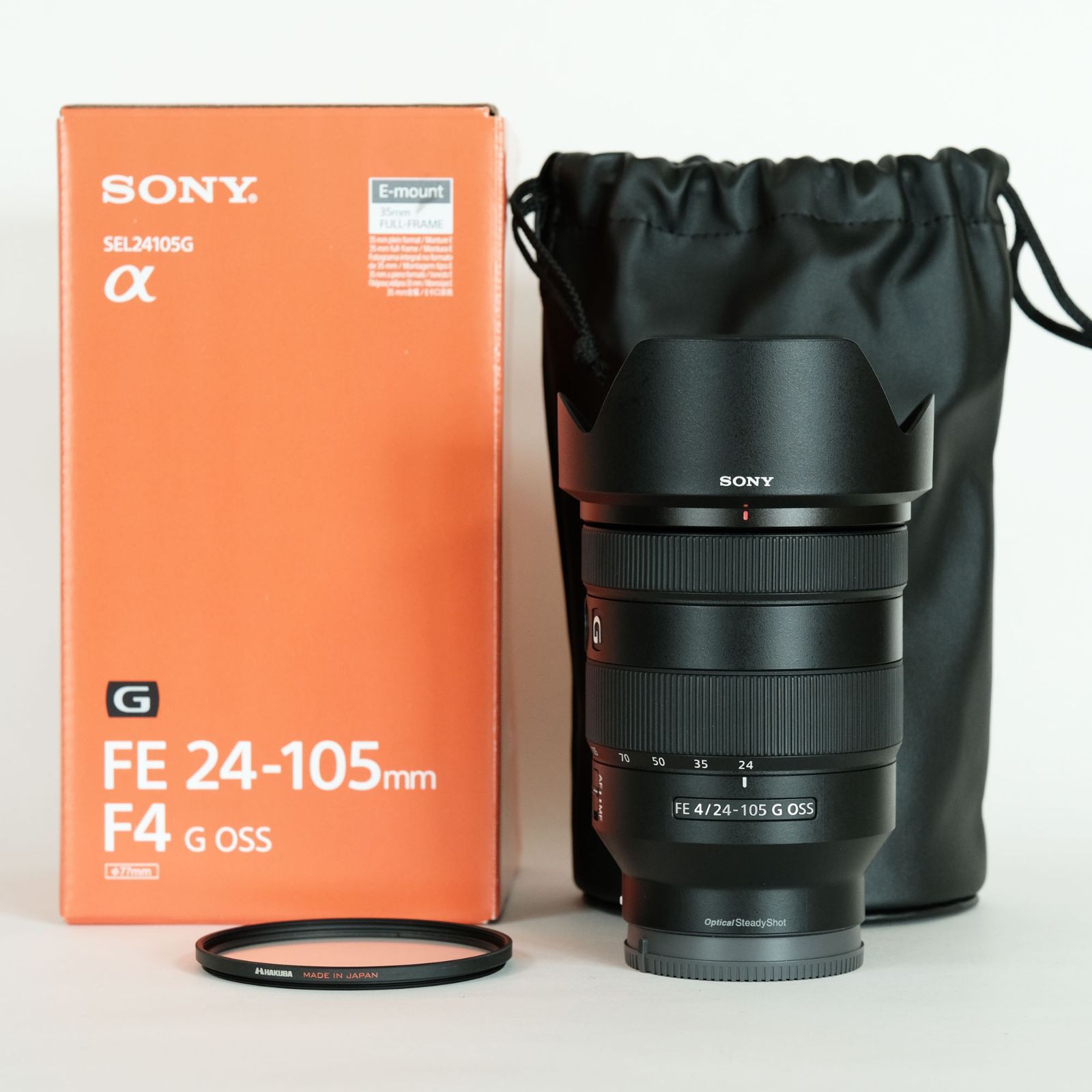 美品｜フィルター付] SONY FE 24-105mm F4 G OSS SEL24105G / ソニーEマウント / フルサイズ - メルカリ