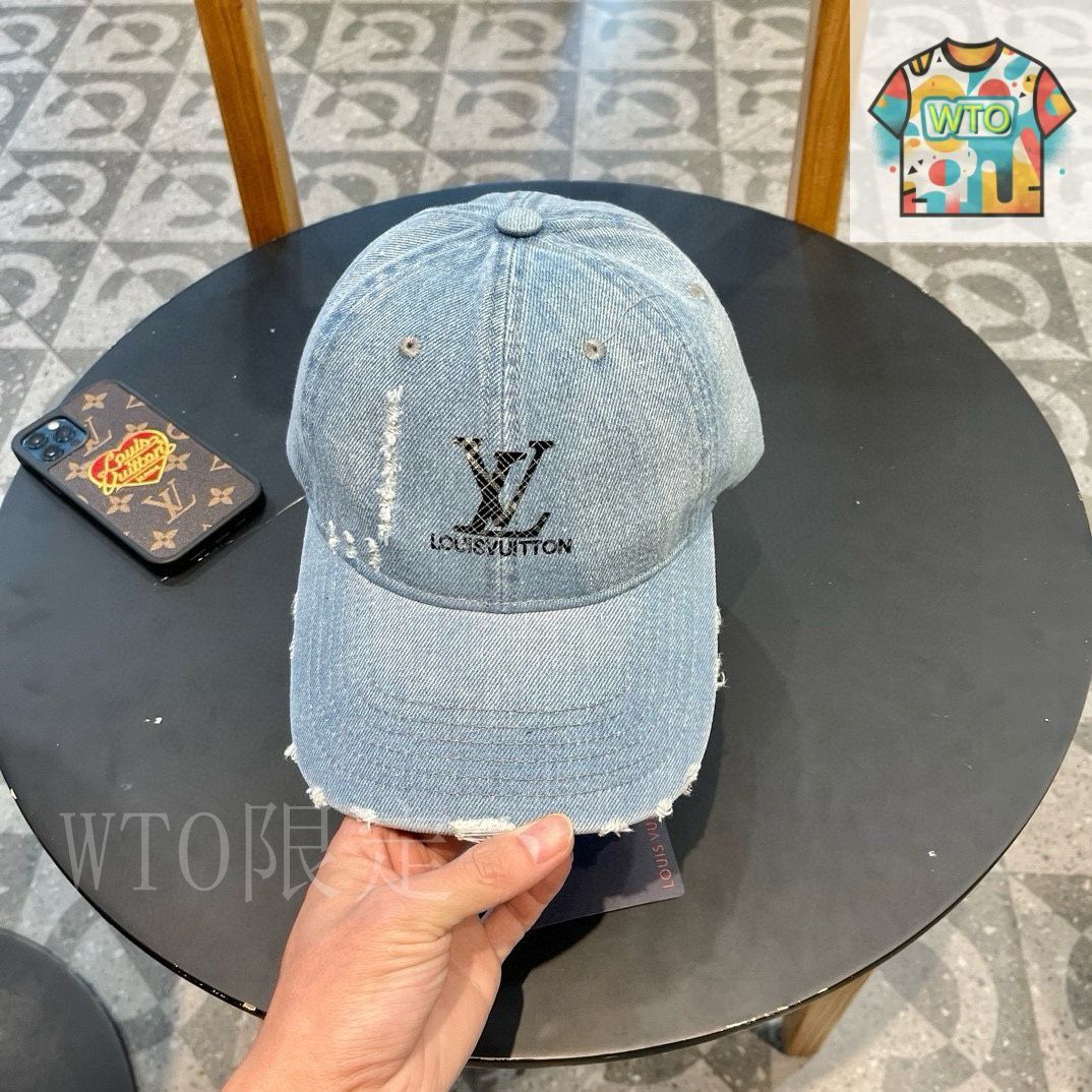新品未使用　ルイヴィトン　2023SS ベージュ　ベースボールキャップ　LVロゴ Louis Vuitton / LV（ルイ・ヴィトン）刺繍 ベースボール