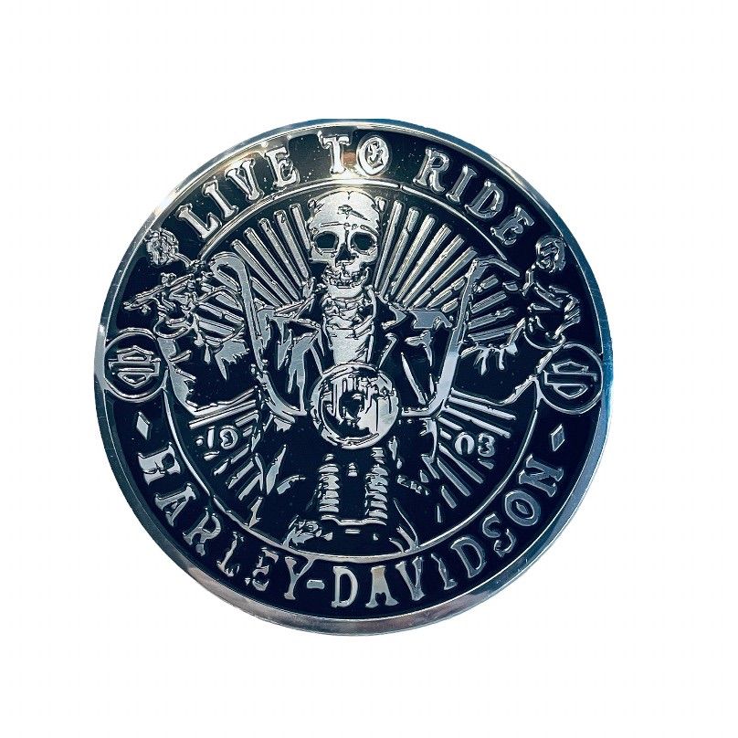 ハーレー メタル ステッカー エンジン ポイントカバー タンク