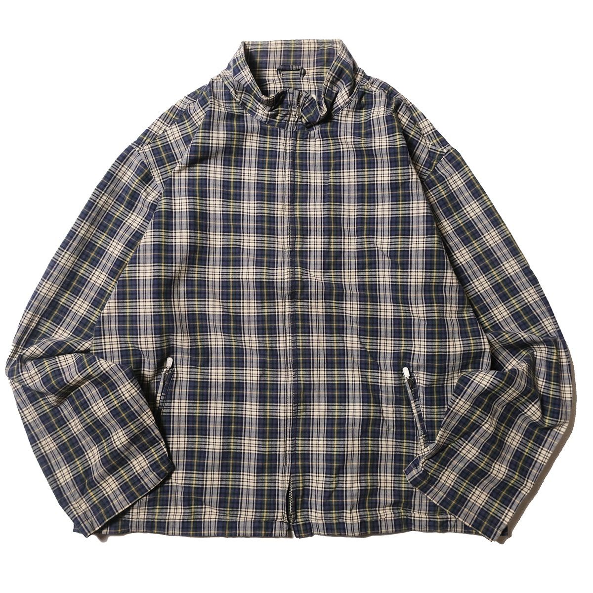 エディーバウアー スィングトップ 古着 タータンチェック sizeM 美品