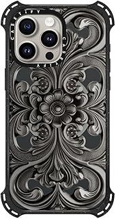 CASETiFY バウンス MagSafe対応 iPhone 15 Pro Max ケース MIL規格準拠 6x MIL-STD-810G | 6.5mからの落下試験をクリア | MagSafe に対応 - Frame - トリプル ブラック