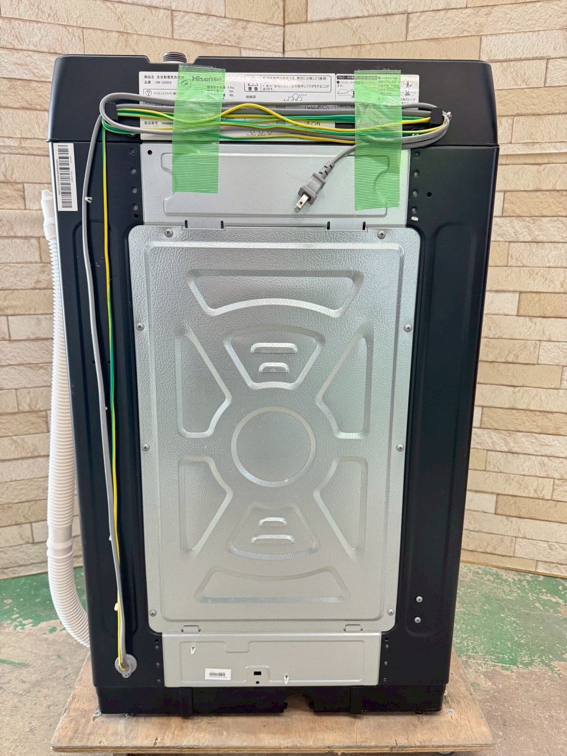 大阪送料無料☆3か月保障付き☆洗濯機☆ハイセンス☆5.5kg☆2022年☆HW 