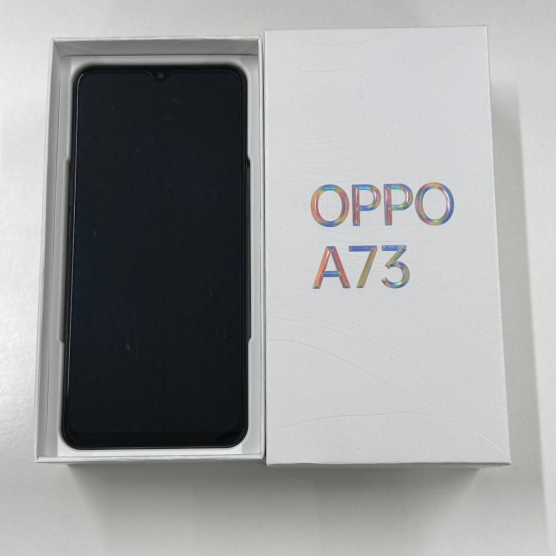 OPPO A73 64GB 楽天版SIMフリー ネイビー／ダークブルー ムスビー