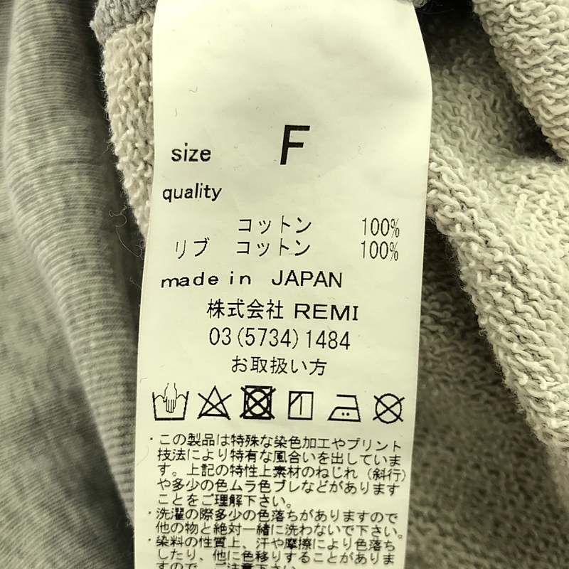 レミレリーフ | × THE SHISHIKUI ヴィンテージライクスウェット レミレリーフ | × THE SHISHIKUI ヴィンテージライクスウェット