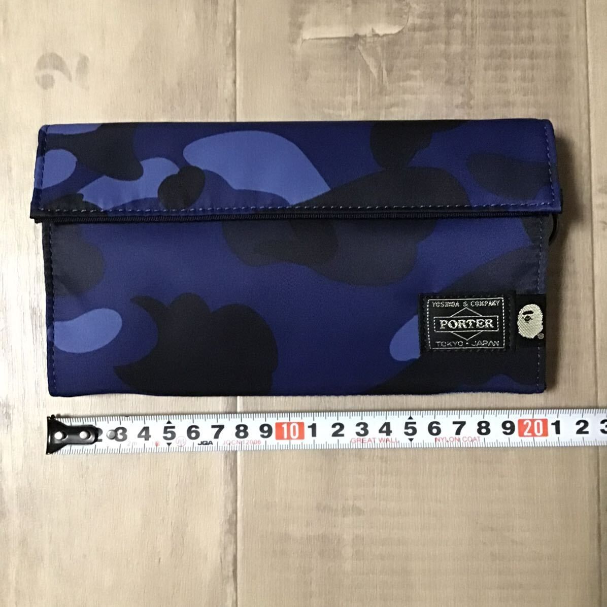 PORTER × BAPE 迷彩 カモフラ 長財布 ポーター ベイプ コラボ BAPE® x PORTER | bape.com