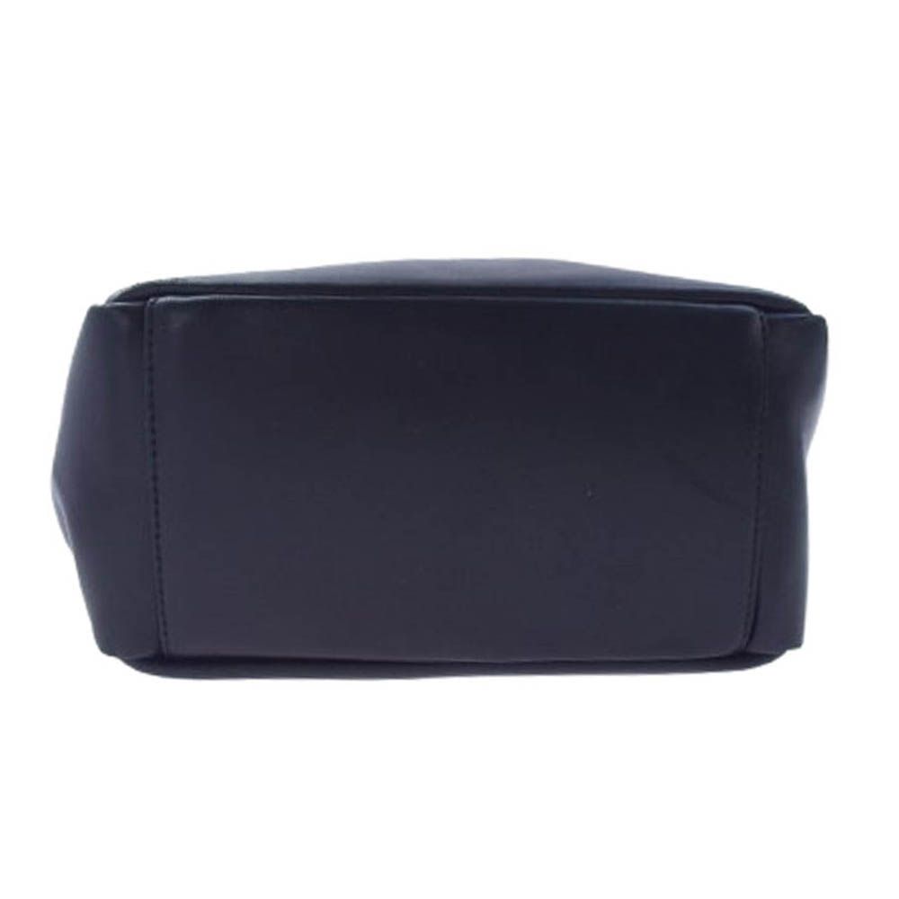 バケットバゲージ bucket baggage レザー ハンド バッグ ブラック系 DECORATOM_COM_BR