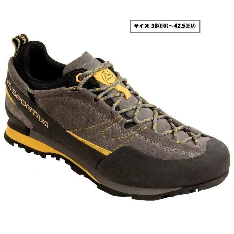 【 即納 】 スポルティバ ボルダーX ( グレイ / イエロー ) | La Sportiva Boulder Xサイズ 38(EU)～42.5(EU)