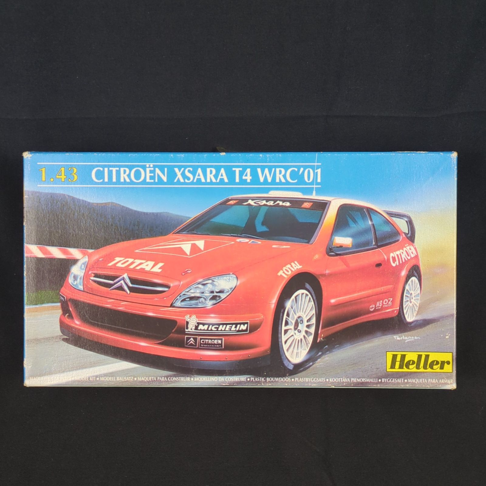 キット Heller 80195 1.43 CITROEN XSARA T4 WRC 01 エレール 80195 1|43 シトロエン クサラT4 WRC 01 旧パッケージ