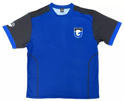 【中古】Tシャツ 樋口楓(ガンバ大阪) コンフィットTシャツ ブルー Lサイズ 「バーチャルYouTuber にじさんじ 2023 J1 18クラブ×にじさんじ」