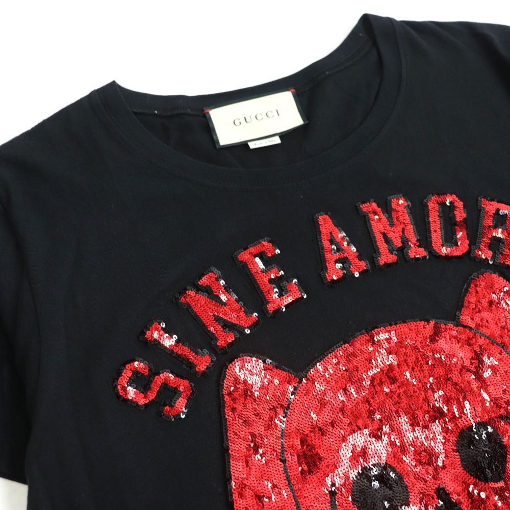 ドンドン見直し】美品□GUCCI グッチ 492347 SINE A MORE NIHIL/ドクロ