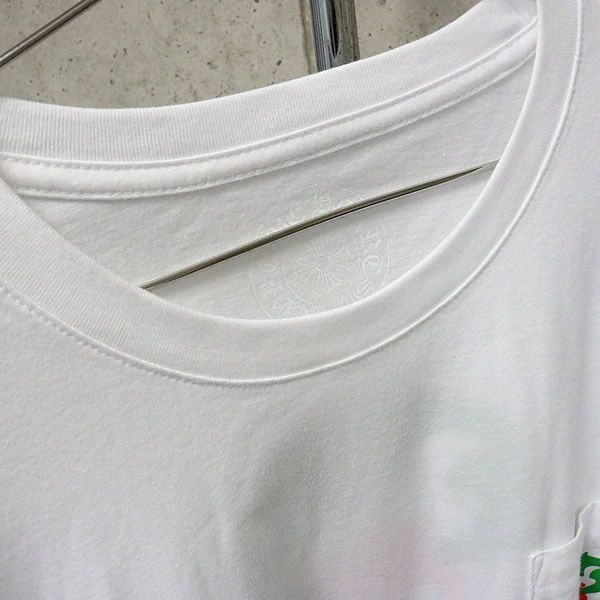 銀座店 新品 クロムハーツ LA限定ポケットプリントロングTシャツ 91801