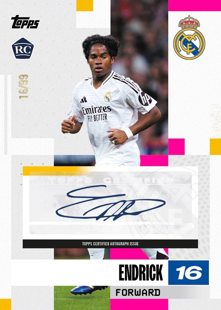 ラスト1BOX！海外即完売商品！【Topps Real Madrid Team Set 2024/25