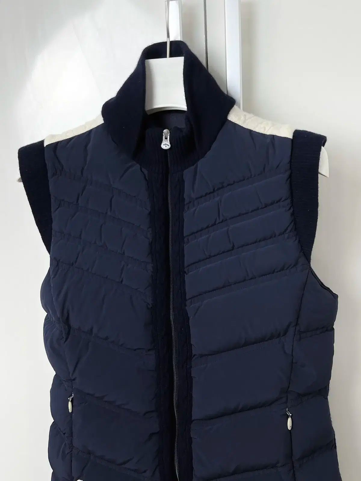 ダウン ニットベスト