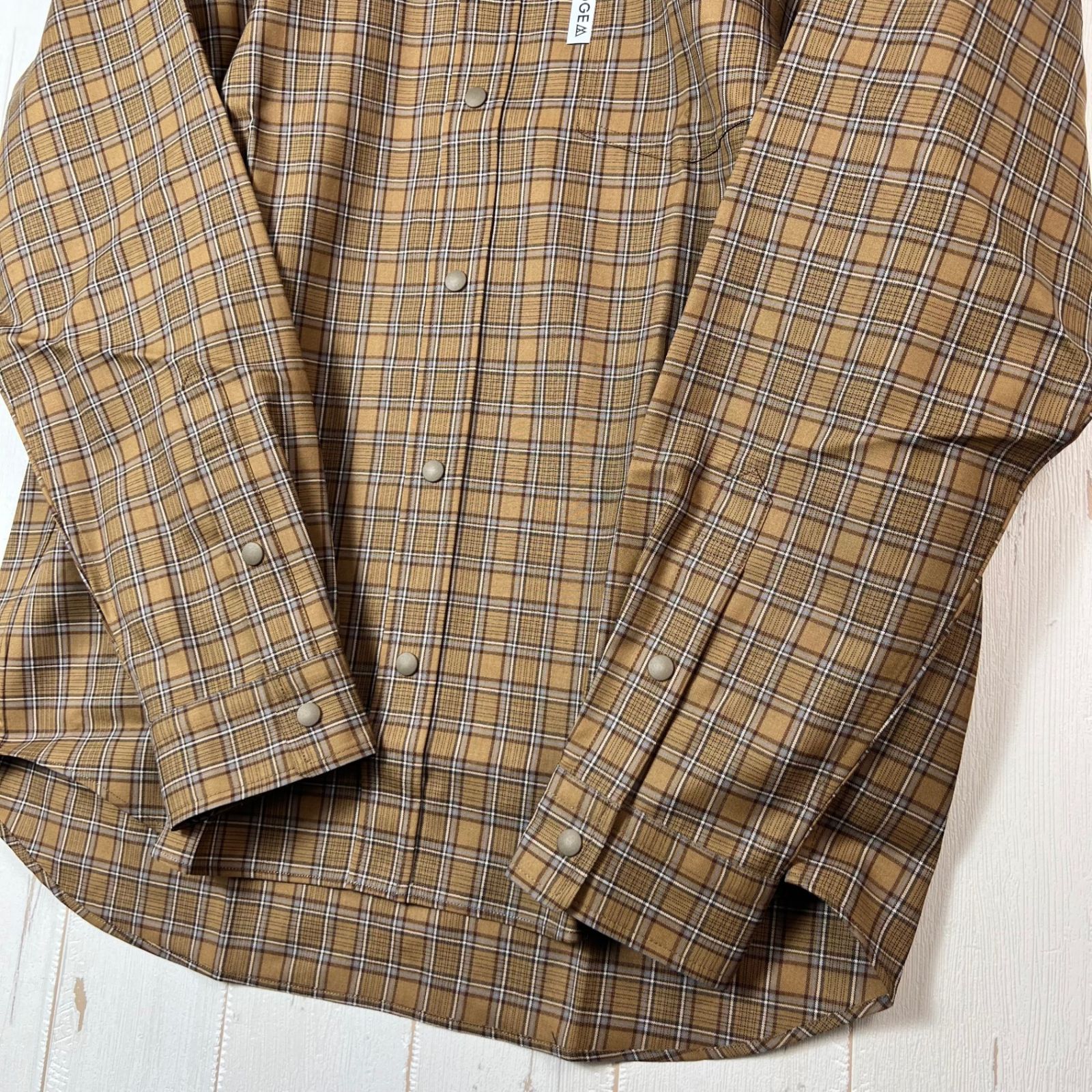 Women s ブラウン系 Ridge Mountain Gear リッジマウンテンギア メリノ ベーシック ロングスリーブシャツ Merino Basic LongSleeve Shirt Mocha Plaid メリノウール