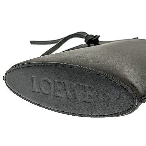 ロエベ ダイスポケット ブラック LOEWE ロエベ ダイスポケット レザー ショルダーバッグ ロエベ ダイス