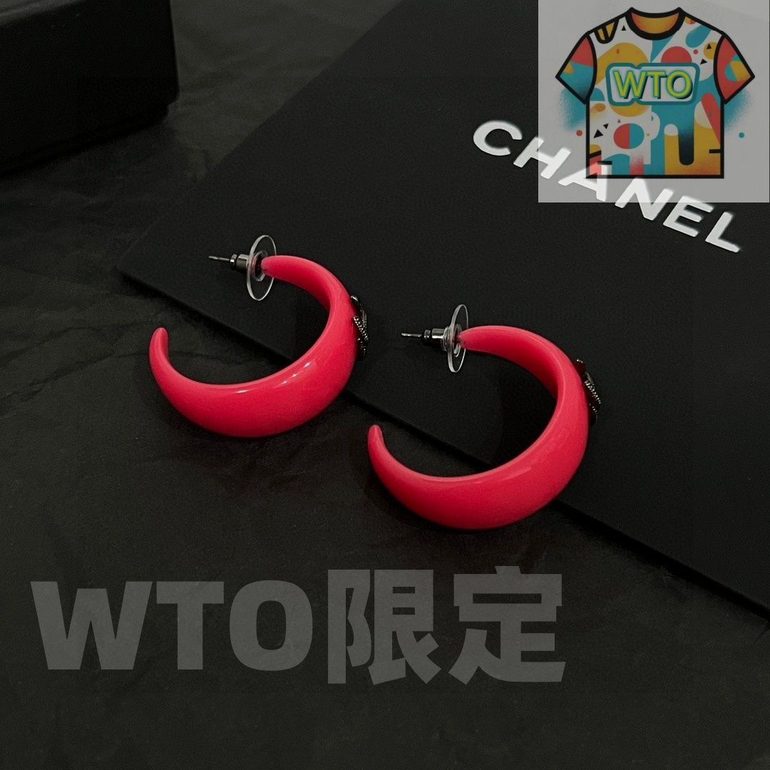 CHANEL ビンテージピアス 今日WTO】CHANEL ヴィンテージ ダブル C ピアス 送料無料 限定