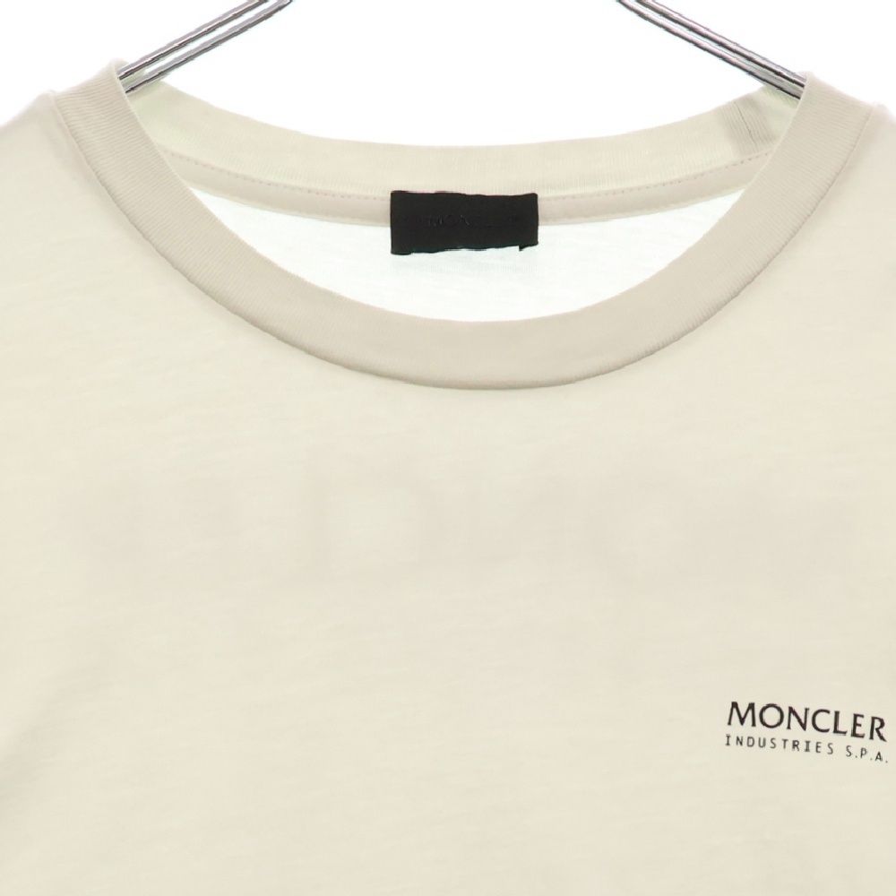 MONCLER (モンクレール) 24SS ロゴプリント クルーネック ロング 